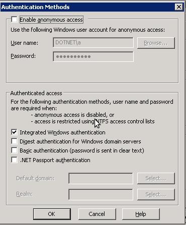 7. Disable all authentication methods except