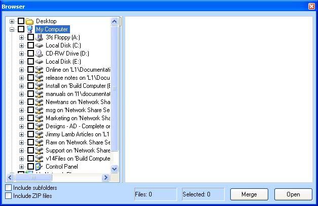 94 Pacesetter BES Lettering 2 Opening Files with the Browser The Browser is a very convenient way to search for and open files.