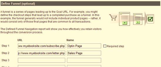 6. Turn the goal On or Off. This selection decides whether Google Analytics should track this conversion goal at this time. Generally, you will want to set the Active Goal selection to On.
