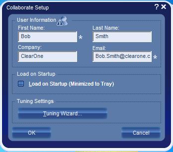 3. It is recommended that you use the tuning wizard the first time you run