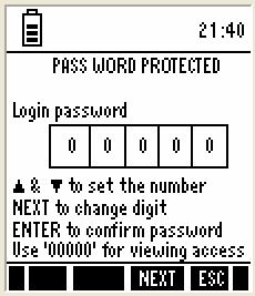 4.1.2 Accessing Setup mode when password protection enabled Follow the steps below to access the setup mode, when password protection is enabled. 1. Switch on the meter.