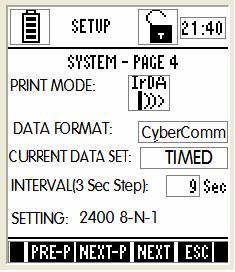 4.2.4 System Settings Page 4 Figure 49 : System Settings - Page 4 This page allows you to set wireless serial data communication related parameters.