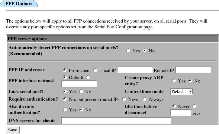 Peripherals 5-11 Configuring PPP Do the following to configure the PPP settings.