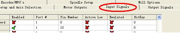 setting enable According actual Set input terminal
