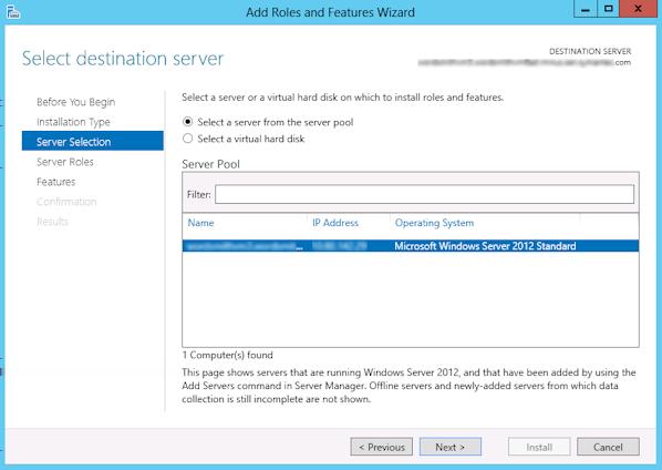 Installing and configuring NFS for SharePoint Granular Recovery About configuring Services for Network File System (NFS) on Windows 2012 and Windows 2012 R2 30 3 In the Add Roles and Features Wizard,