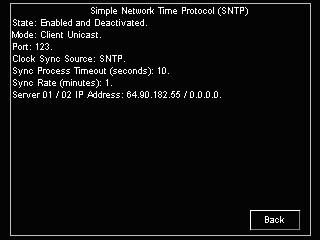 in seconds Sync rate in minutes SNTP server(s) IP address See Chapter 5 of the GE Communicator Instruction Manual for details on setting SNTP through the meter Device Profile. 6.