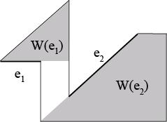 for computing weak visibility polygons of an edge are described in the literature [13].