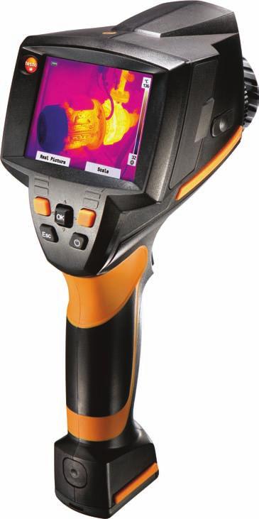 Datasheet Thermal imager testo 875 and testo 875i the entry into professional thermography Detector size 160 x 120 pixels C SuperResolution technology to 320 x 240 pixels Thermal sensitivity 50 mk