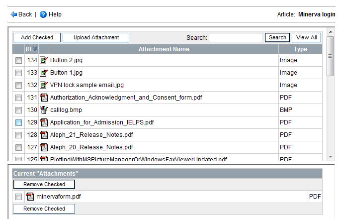 Attachments You can add a link to a file in the right panel on the portal. It will appear under Attachments. Portal view To add an attachment: 1. Click in the Attachments box in the Properties list.