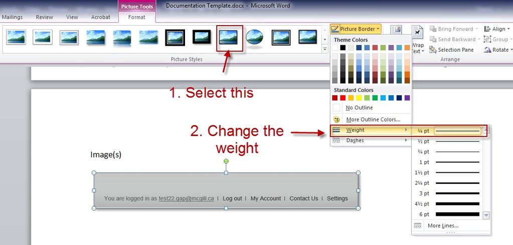 Image(s): Click on the image and then do steps as shown on the screenshot. Here is an example. Tip Note You can set the default to always save as Word 97-2003.