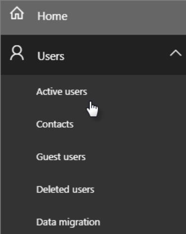 Set up multi-factor authentication in the O365AdminCenter 1. Sign in to O365 Portal with your work or school account. 2. Go to the Office 365 Admin Center. 3. Navigate to Users > Active users.