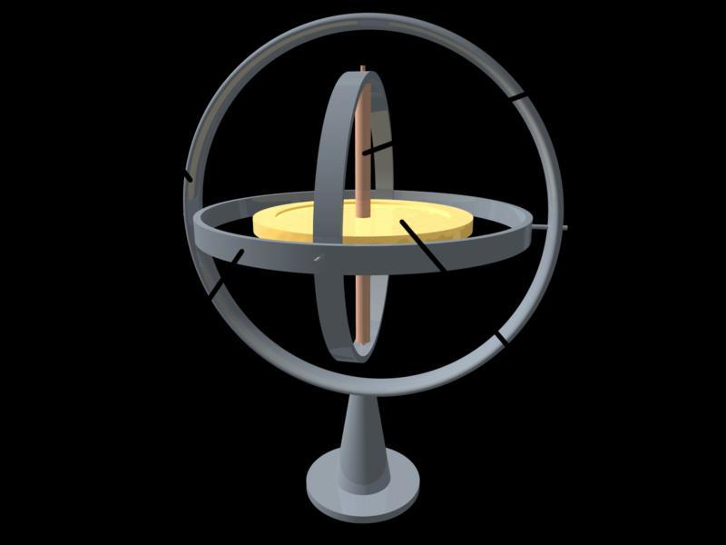 Gyroscope Measures orientation (standard gyro) or