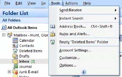 c) You can set up Archived Mail folders in Outlook 2007 Looking at your archived messages in Outlook 2007 is easy.