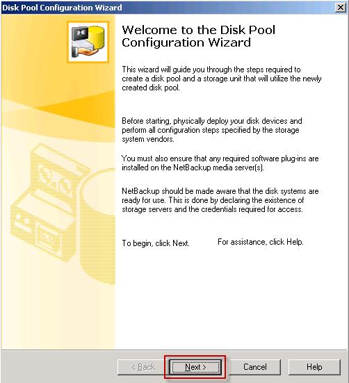 Disk Pools are disk volumes used for backups by one or more media servers.