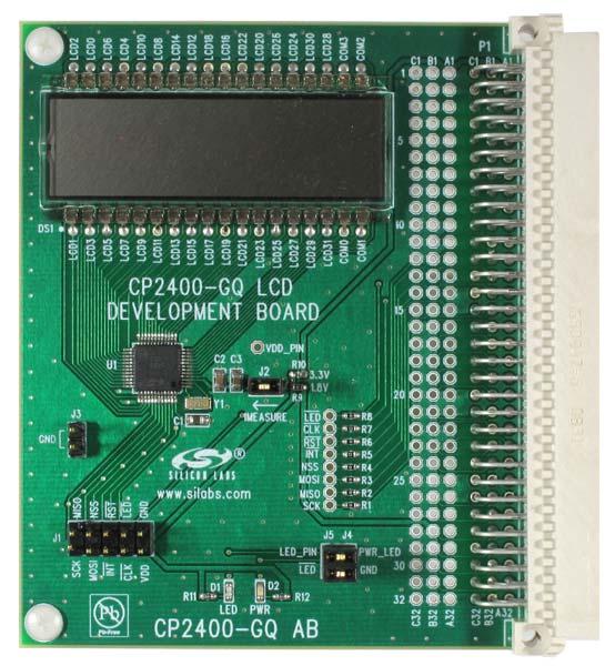 Figure 3. CP2400 Development Board 3. Software Overview All software required to develop firmware and communicate with the target microcontroller is included in the CD- ROM.