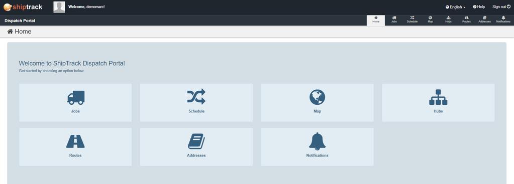 Home Dashboard After login, users will be presented the home dashboard (Refer to Figure ) in which the user will be able to navigate to the different modules available in the portal.