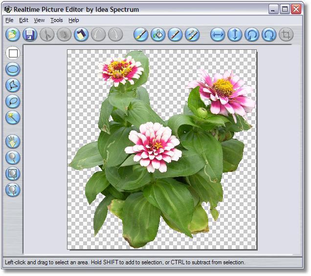 Realtime Picture Editor The Realtime Picture Editor is a powerful, yet easy to use program for editing your pictures.