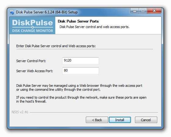 Due to the fact that the product is especially designed for servers running in production environments where stability is a major decision factor, DiskPulse Server updates should be manually