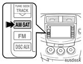 AUDIO SYSTEM Satellite tuner technology notice: Toyota s satellite radio tuners are awarded Type Approval Certificates from XMr Satellite Radio Inc.