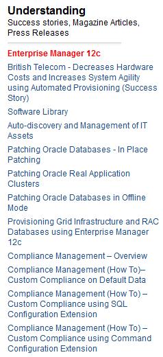 Management Page Copyright 2015, Oracle