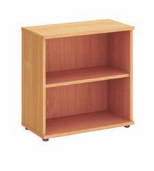 desking, storage and screens Fraction Bookcases These smart and affordable open fronted bookcases come complete with solid wood back panels, and height adjustable