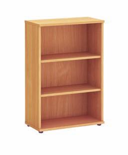 Complete with solid wood back panels 800mm High Bookcase - Includes 1 shelf ZFPBC800 800 x 800 x 400 150 158 1200mm High Bookcase - Includes 2 shelves ZFPBC1200 800 x