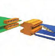 This greatly simplifies device design because the cable entry and screw are located in the same plane of the plugin connector.