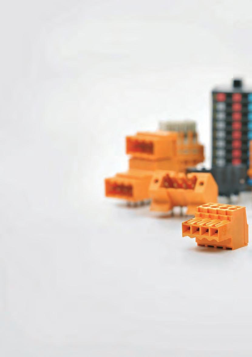Connectors in 3.50 pitch Series BL/SL 3.50 Explanation OMNIMTE Signal Excellent design & performance: the single row SL/BL Connector system with 3.