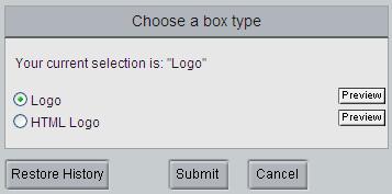 File Path: Click Browse to locate the required media file. Box Width: By default, the box width is set as 140 pixels.