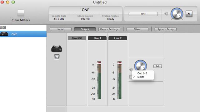Maestro - Apogee ONE User s Guide Maestro Low Latency Mixing While recording, if you notice a delay between the moment you play or sing a note and when you hear it in your headphones you are