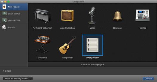 Operation - Apogee ONE User s Guide Mac OS: Using ONE with GarageBand 1.