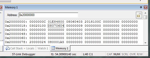 You may right-click on any variable to change the display format, for example hexadecimal vs. decimal format. Figure 2. Call Stack + Locals Window.
