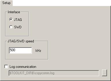 Reference information on C-SPY driver options Clock setup Specifies the CPU clock.