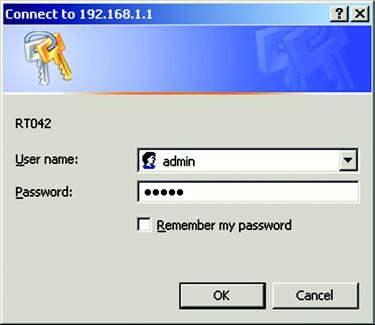 How to Access the Web-based Utility To access the Router s Web-based Utility, launch Internet Explorer or Netscape Navigator, and enter the Router s default IP address, 192.168.1.1, in the Address field.