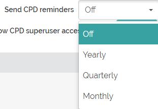 2.3 REQUESTING CPD REMINDERS FROM THE CISI BACKGROUND It is recommended that CPD users opt to receive occasional reminders from the CISI to keep them on target to meet the annual CPD requirement