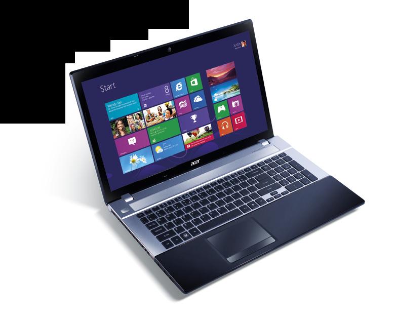 Acer recommends Windows 8. Notebook Aspire V3 Series Brilliant all-around experience Aspire V3-571G P/N: NX.RZLSA.002-C77 Intel Core i5 3210M processor 15.