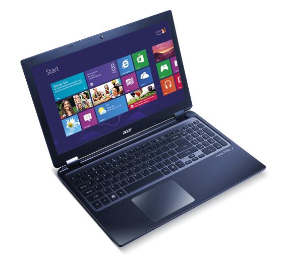 Ultrabook Acer recommends Windows 8. Aspire M3 Ultrabook Fully featured 15 Ultrabook inspired by Intel Aspire M3-581TG P/N: NX.RYKSA.014-C77 Intel Core i5 3317UB processor 15.