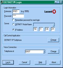 If you are a telecommuter application or roadwarrior application user, you will have to connect your PC/Laptop to our Lucent network as you normally do.