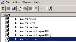 The one relevant to extract data from Sage 300 ERP is called Pervasive ODBC Client Interface or ODBC Driver SQL Server Select the