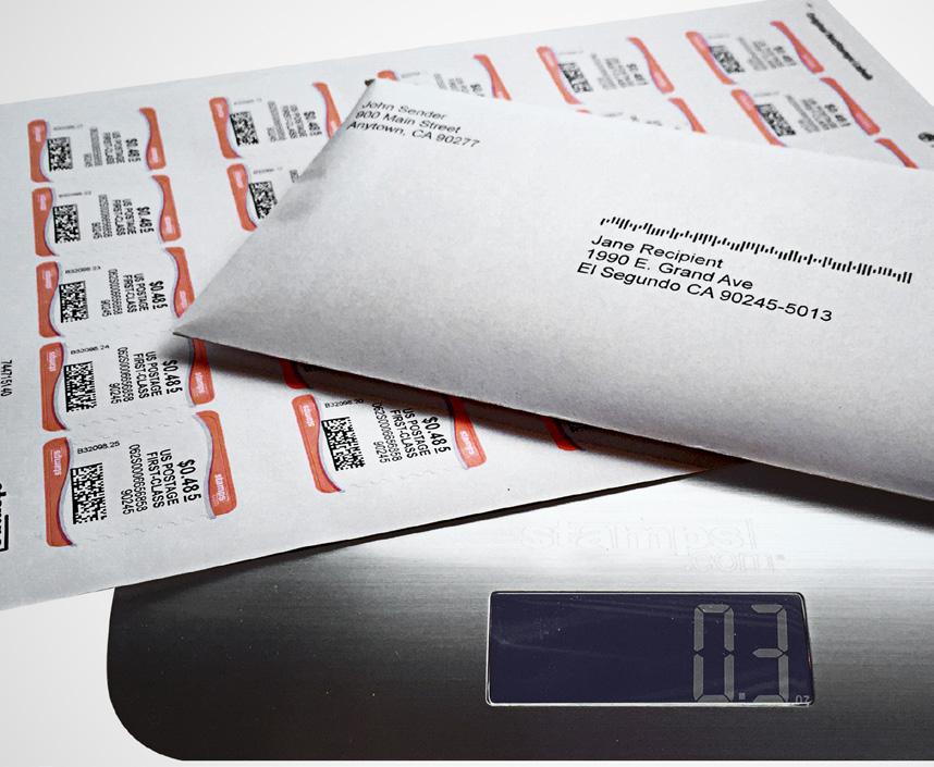 FIRST-CLASS MAIL (Letters, Postcards and Flats) First-Class Mail is a service that delivers envelopes weighing up to 3.5 ounces and flats up to 13 ounces.