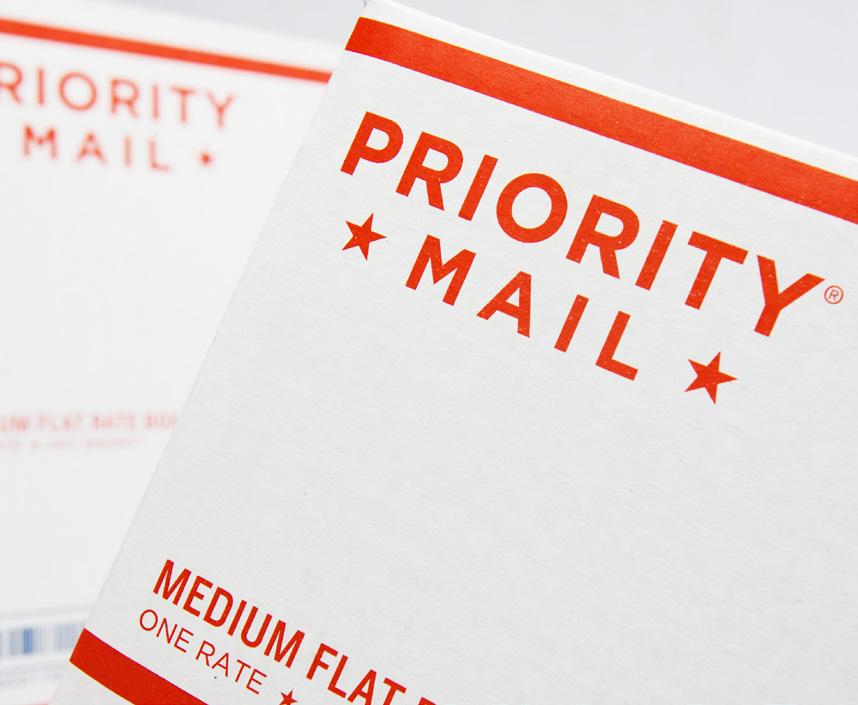 PRIORITY MAIL Priority Mail is an expedited service that provides delivery anywhere in the U.S. within two to three days. The maximum allowable package weight for this mail class is 70 pounds.