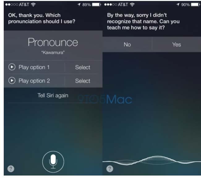 The screen shot will be saved in your camera roll. #6. Teach Siri how to pronounce words.
