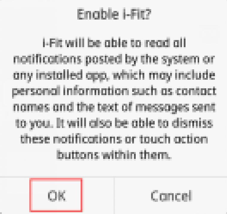 6.3.3 SMS notification: If you enable this function, you will receive a notification when a system SMS is received and you can view the SMS.