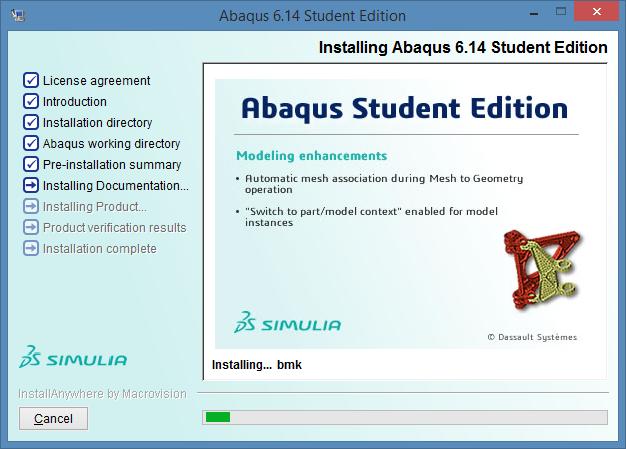 Step 9 First, the Abaqus Student Edition HTML Documentation is