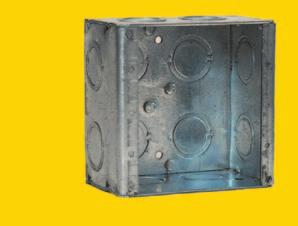 COMPACT FLUSH BACK BOX Flush mount back box for Turbine Compact Stations