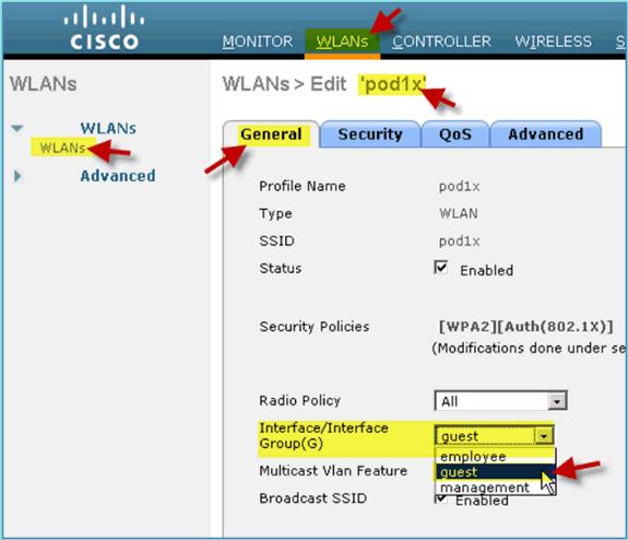 5. If configured properly, a device receives an IP address from the
