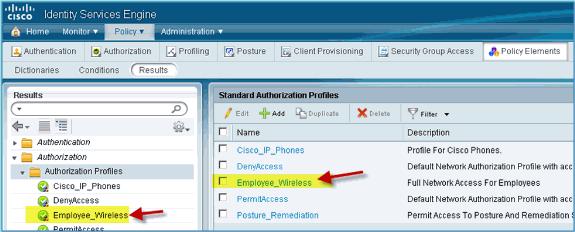 authorize and permit access with the assigned attributes. Contractor VLAN 12 is assigned in this case.