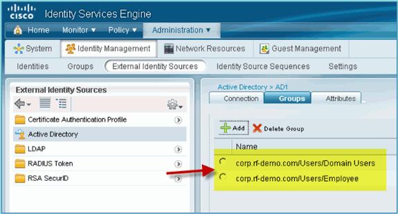 Add Identity Source Sequence By default, ISE is set to use Internal Users for authentication