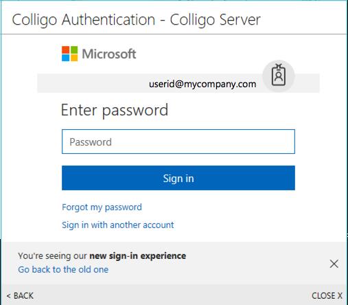First Launch Colligo Email Manager utilizes the Colligo Engage platform (Colligo Console) to