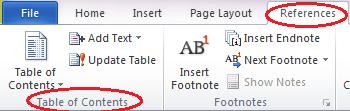 Note: If the dialogue box comes up more than once, it is because you have figures and/or tables in your issuance.